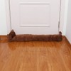 SANFERGE 36 Inch 3LB Heavy Duty Under Door Draft Stopper,