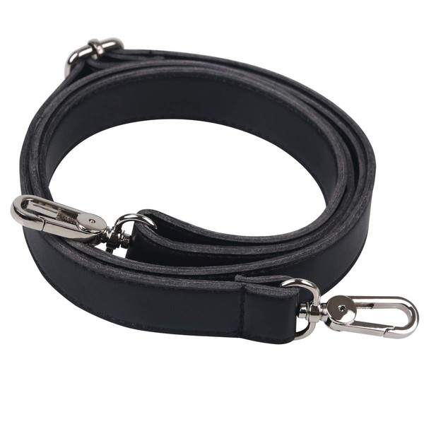 BOMKEE Leather Handbag Strap Replacement Adjustable Bag Straps Belt with