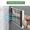 ROLIZOE Magnetic Multi-Purpose Organizer Shelf – Space-Saving Side Storage for