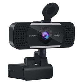 WELUV WEB Camera, 2K 5 Megapixels, Webcam, Small, USB, Auto Focus, Computer Camera, Built-in Microphone, PC Camera, Online Class, Home Work, Youtube Skype, Meetings, Win 10/8/7/XP/Apple/Vista
