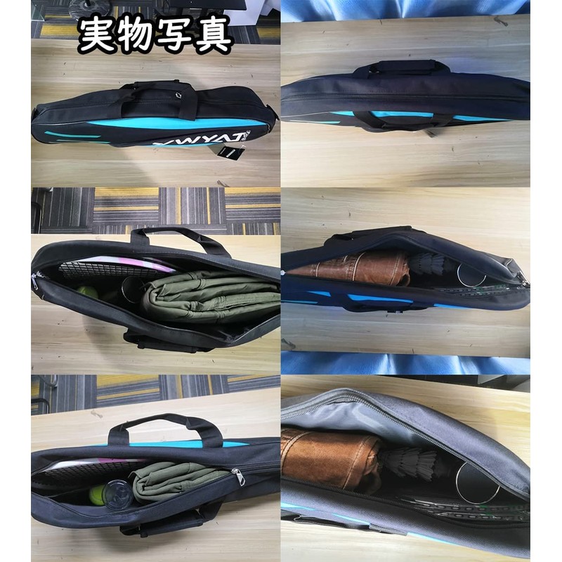 FMAFNLY Badminton Racket Bag, Tennis Shoulder Bag, Case, Sports, Rackets