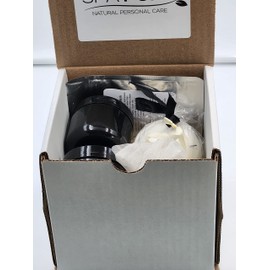 Spa Kit, All-Natural, Gift Box Includes Luxurious Coconut Milk Bubble Bath Melt, Whipped Soap Scrub, Body Butter, Coconut/Clay Facial Mask, Roll On (5 Piece Set) (Crystals Noir, Medium, 5 oz)