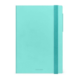 Legami - Daily Diary 2025-2026, 16 Months Medium, Aquatic Awe, Diary September 2025 to December 2026, Elastic Closure, FSC Certified Paper, 12 x 18 cm