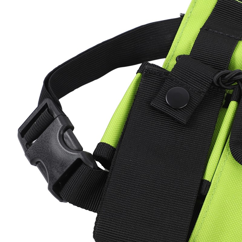 Multifunctional Nylon Waterproof Chest Bag Reflective Safety Tooling Vest for