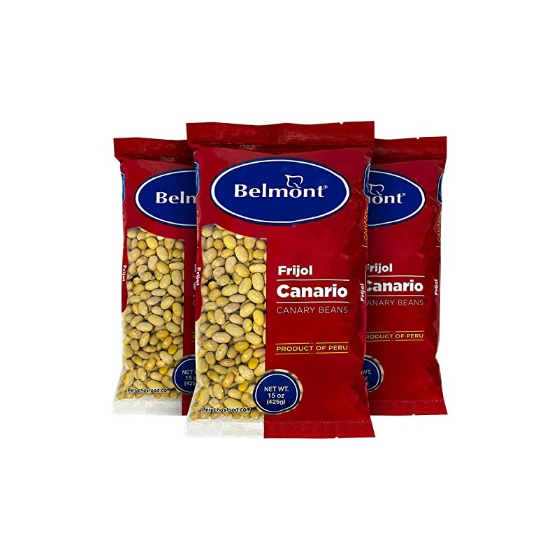 Frijol Canario Marca Belmont 15 oz de Peru | Canary