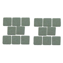 Felt Pads, Square, 1 in., PK16