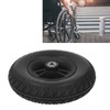 8in Wheelchair Tire PU Anti Skid Explosion Proof Strong Bearing