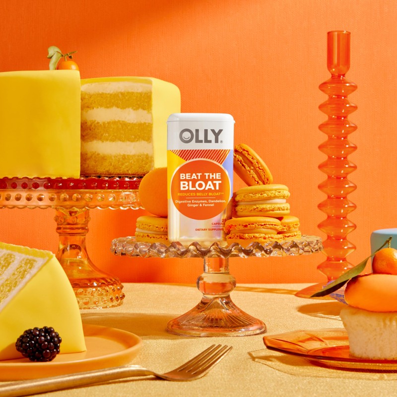 OLLY Beat The Bloat Capsules, Digestive Support Enzymes, Supplement for