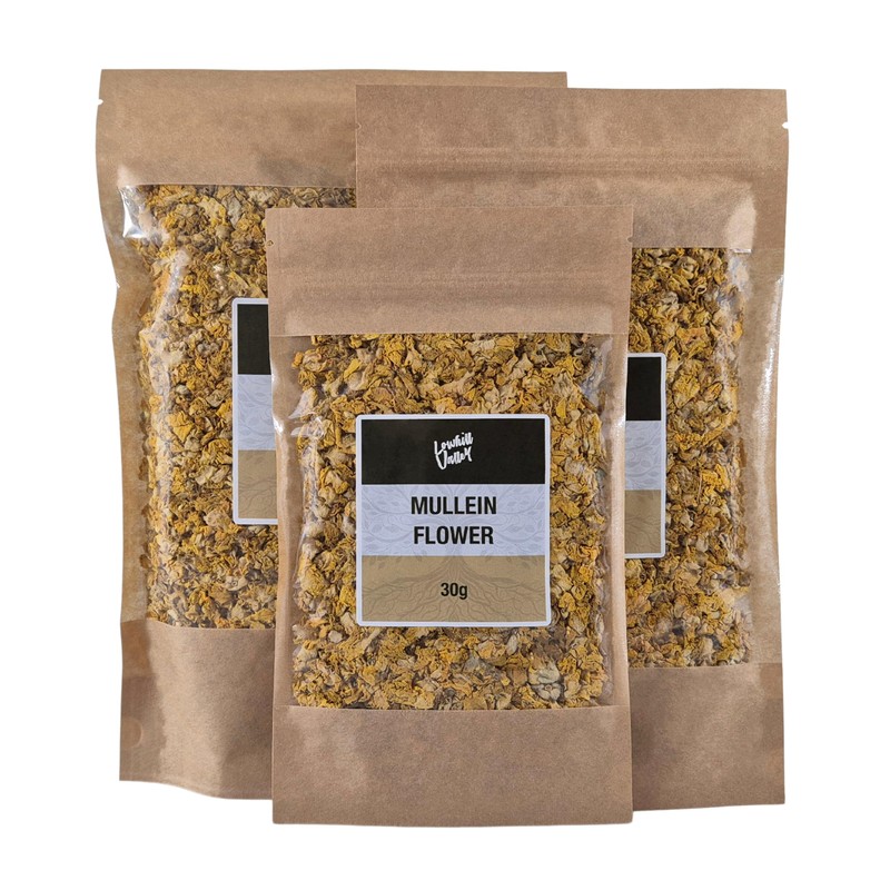 Lowhill Valley Mullein Flower Herbal Tea - Soothing and Delightful