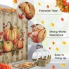 Tayney Bathroom Sets with Shower Curtain and Rugs, 4 Pcs,