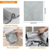 Unbranded 5 Pcs Double Layer Wire Dishwashing Rag, Kitchen Towels