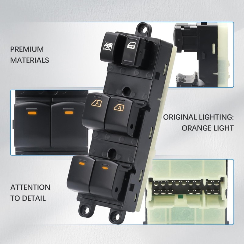 WUANGKI Power Window Switch | Front Left Driver Side |
