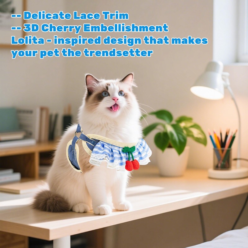 Jestrem No Pull Small Dog Harness and Leash Set