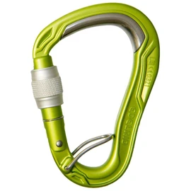 EDELRID Unisex - Adult HMS Bulletproof Screw FG Carabiner, Oasis, One Size