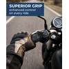 DLPRK 2 Pairs Motorcycle Grip Sleeves, Heat Shrinkable, Non-Slip Brake