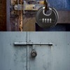 DAYGOS Heavy Duty Combination Padlock - Outdoor Stainless Steel Disc