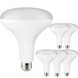 Diodesy- Pack of 6 BR40/LED/12W/950 BR40 LED Reflector Light Bulb, Indoor Flood Light, CRI90, 5000K Bright White, 12W (85W Equivalent), 1150 Lumen, Interior Dimmable Recessed Can Light Bulb,ETL Listed