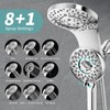 EAARSUO High Pressure Rain Shower Head with Handheld Spray, Magnetic