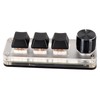 Red Switch Macro Keyboard Plug and Play Ergonomic Customized Knobs