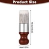 FNANJWQ Salve Brush for Furniture, Wood Leather Cleaning Brush with