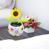 Solar Dancing Sunflower Decoration, Sunflower Solar Dancing Flower Solar Dancing