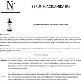 Serum Niacinamida (Vitamina B 3) 5%