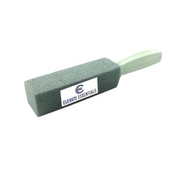 Elevate Essentials Pumice Stone Stick Toilet Bowl Ring Remover with Handle (1 Pack)