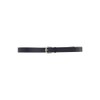 Ulla Popken Women's Basic Slim Belt, navy