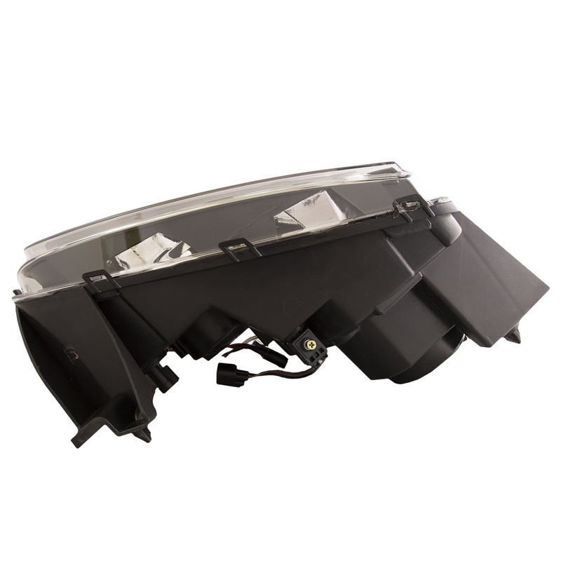 HEADLIGHTSDEPOT Headlight Compatible with Dodge Charger Magnum 2008-2010 HID Black