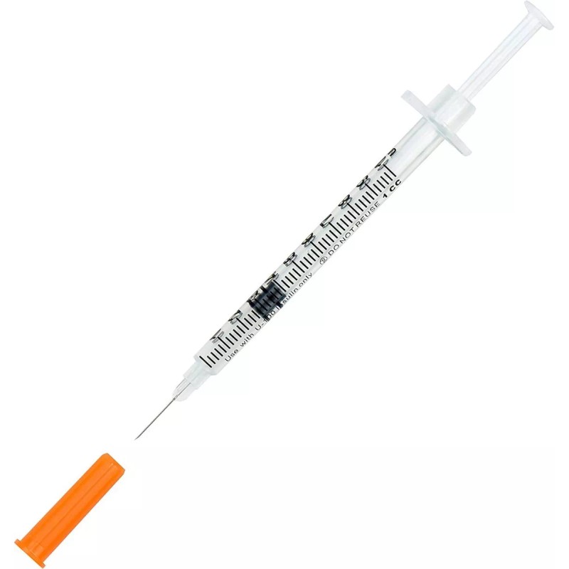 Brandzig Jeringas De Insulina 30g 1cc 1/2 Paquete De 100