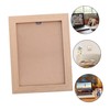 Ipetboom Wooden Photo Frame with Stable Back Support Creative Desktop
