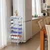 Vrisa Water Bottle Organizer 7 Tier Free Standing Water Bottle