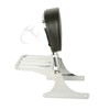 XFMT Chrome Backrest Sissy Bar W/Luggage Rack Compatible with Harley
