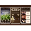 handmade dark brown sugar period 250g 8.81oz