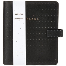 Filofax Moonlight 22-022655 A5 Organiser Black 2023