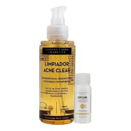 Shampoo Facial Orgánico Anti-acné 125ml Tipo de piel Cutis Acnéico