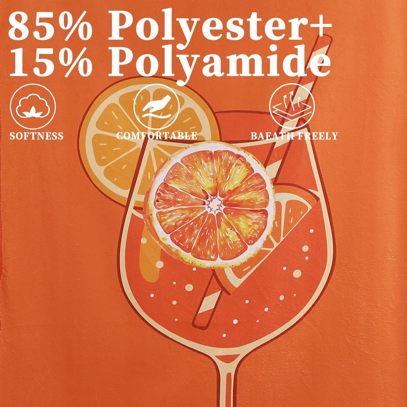 XIAZHDZ Aperol Gift - Holy Aperol Beach Towel 75 x