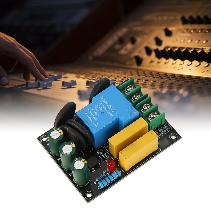 30A 6600W Soft Start Protection Module for Class A Amplifier