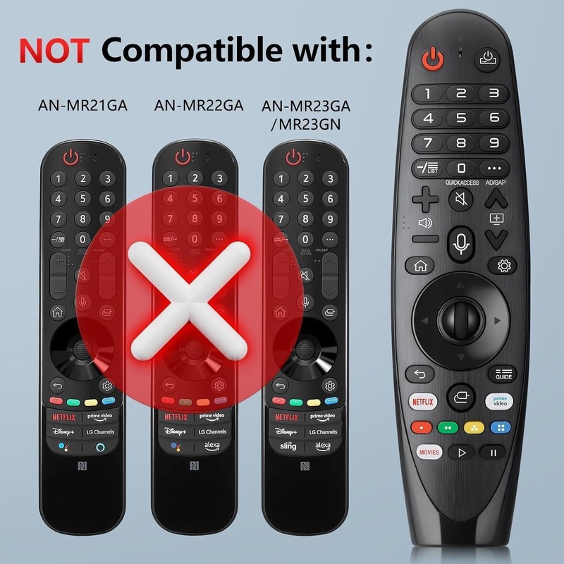 QIQIAZI Voice Magic Remote Control AKB75855501 Only for LG Smart