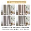 H.VERSAILTEX Linen Look 100% Blackout Curtains 84 Inches Long for