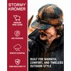 Stormy Kromer The Original Cap, Wool Blend Hat, Winter Warm