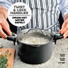 GOTHAM STEEL 5 Qt Ceramic Stock Pot Multipurpose Pasta Pot