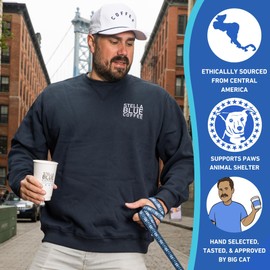 Stella Blue Cold Brew DarkRoast Electric Avenue Coffee - Ethically & Sustainably Sourced from Central America - Helps Support PAWS Chicago