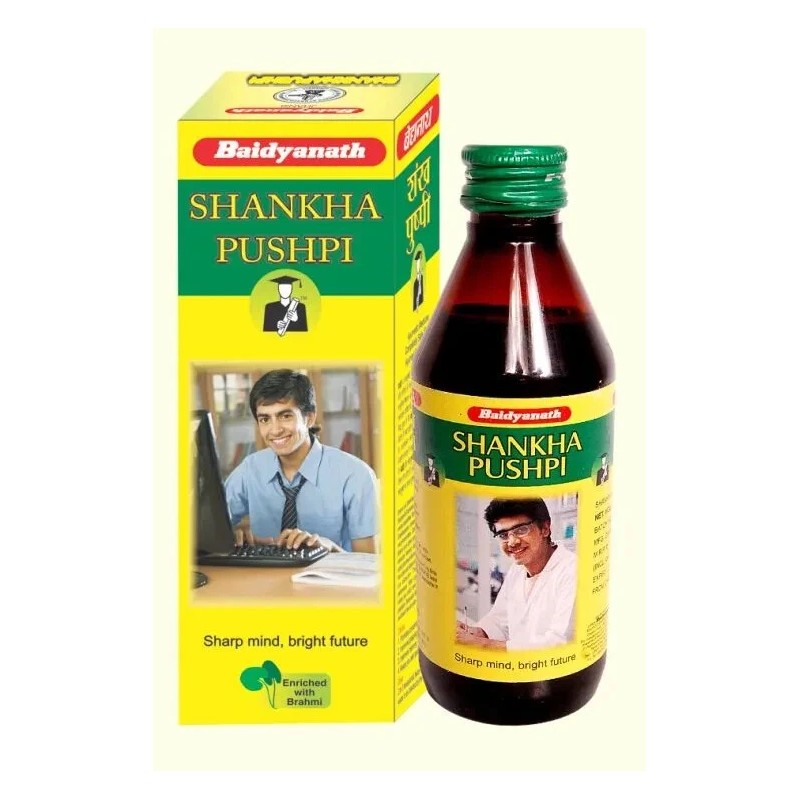 Baidyanath Shankhpushpi Syrup For Memory & Brainpower | 450 ml