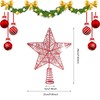 Tree Crown Star Tree Topper Hollowed Christmas Tree Topper Star