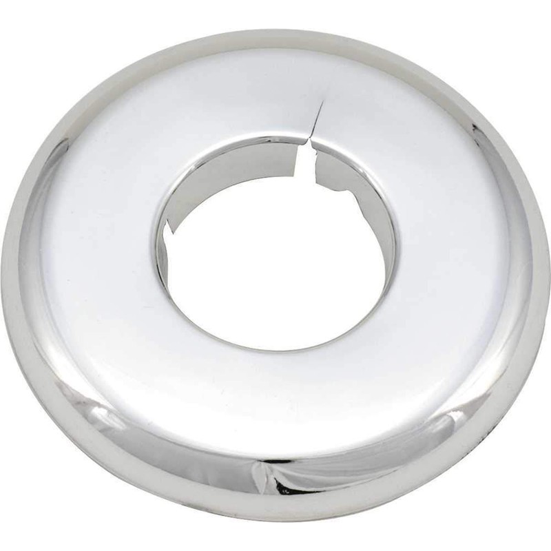 Proplus GIDS-231412 Split Escutcheon, 3/4" Cts, Chrome Plated Plastic