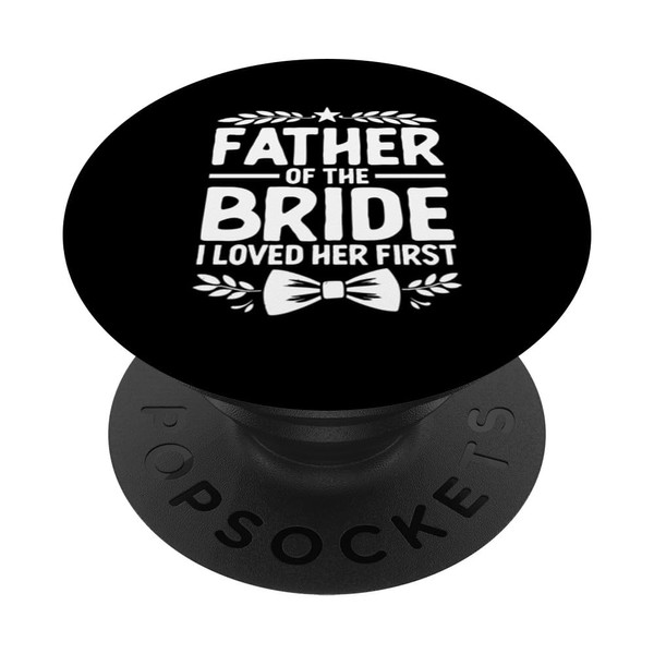Father of the Bride Scan for Payment Marriage Wedding PopSockets