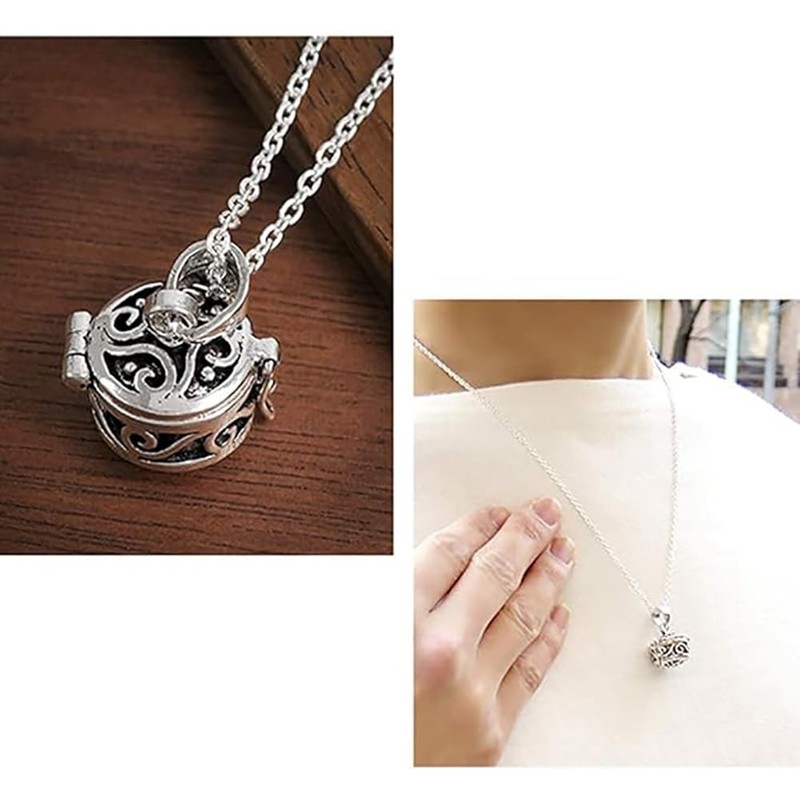 [Shinjuku Ginokura] Arabesque Cylinder Box Silver 925 Pendant (No Chain)