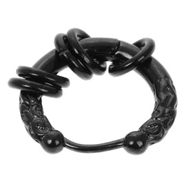 BESPORTBLE Fashion Novelty Earrings Thick for Men and Women Unique Ethnic Circle Jewelry for Parties and Everyday Wear Comfortable Elegant