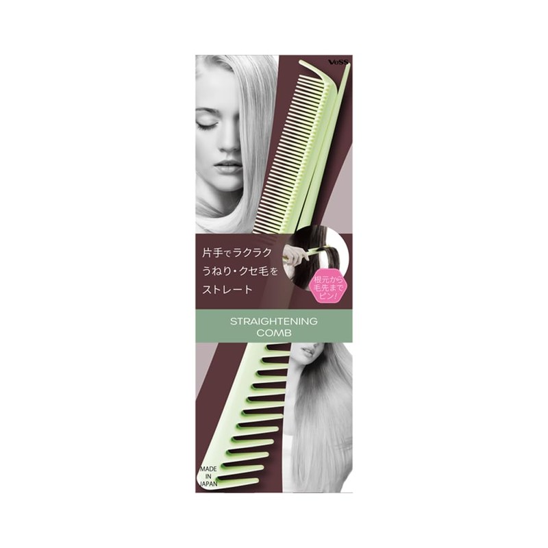 Bess Industry STC-1200G Straightening Comb Green (1 Piece)